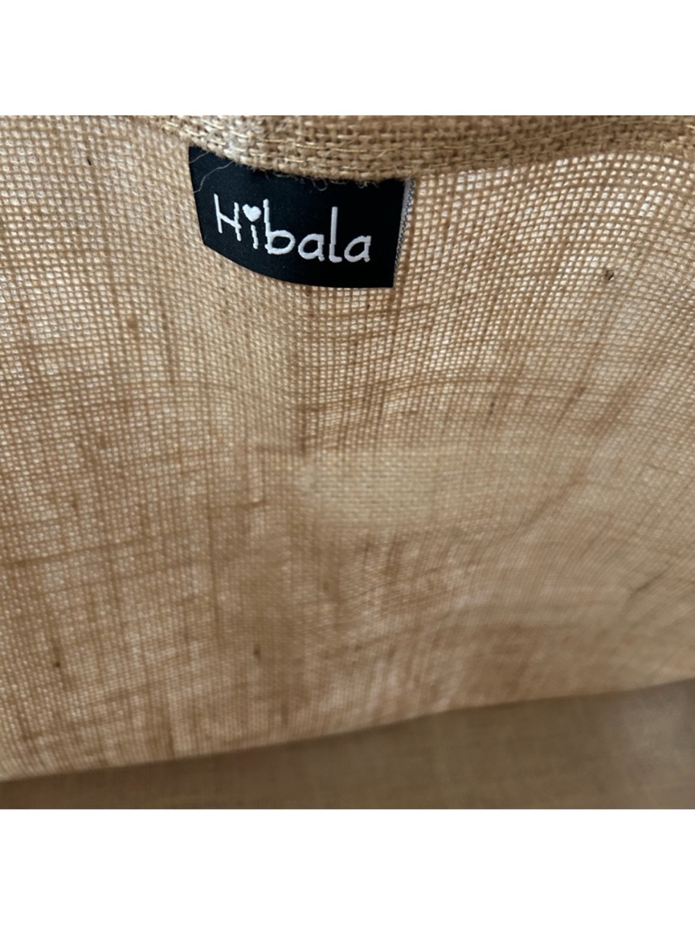 NEW HIBALA Woven Large Beach Shoulder Tote with Center Striped Accent handmade - Picture 8 of 10